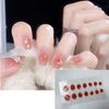 8 Sheets 112 Stickers Nail Stickers, Long Lasting, Nail Wrap, Nail Accessories, Realistic Nail Gale Stickers, Nail Stickers, For Hand, Pink, Cute, Cute, Cute, Popular, Fashionable, Advanced, 3D, Easy to Apply Nails, Nail Stickers, Nail Design, Nail Art, G
