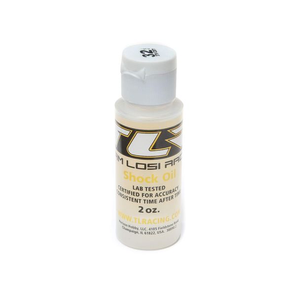 Team Losi Racing SILICONE SHOCK OIL 32.5WT 379CST 2OZ TLR74007 Electric Car/Truck Option Parts