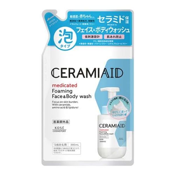 Kose Cosmetics Port Ceramide Medicated Face & Body Wash Refill