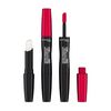 Rimmel London Provocalips Long-Lasting Formula 2 Step Lipstick for Full Colour and Vinyl Shade 500 Kiss The Town Red 6ml