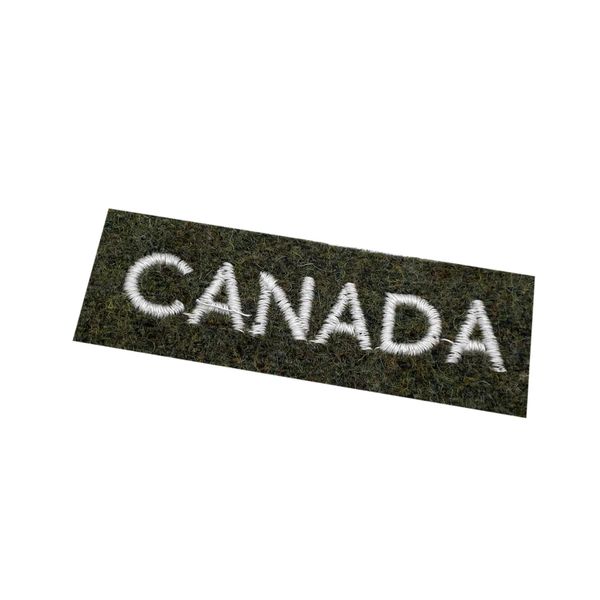 World War Two Canada Overseas Flash, Made in England