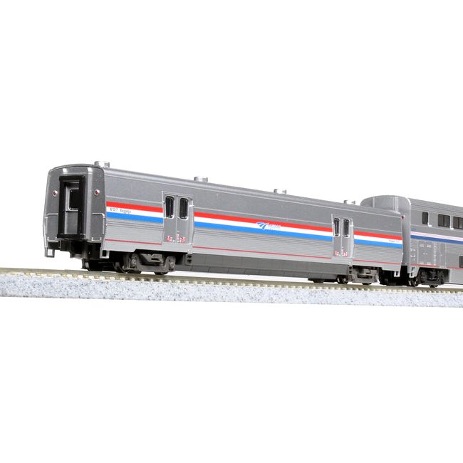 KATO 10-1789 N Gauge Amtrak Super Liner, Set of 6, Railway Model, Passenger Car