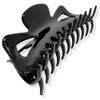 Topkids Accessories 14cm / 5.5" Large Butterfly Hair Clips Claw Clips, Hair Accessories for Women and Girls All Hair Type - Claw Clips for Thick Hair Curly Hair Hair Clips Women Hair Claws (Black)