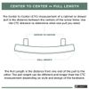 Liberty PN0549-FB-C 128mm Bird Cage Kitchen Cabinet Hardware Drawer Handle Wire Pull, Flat Black