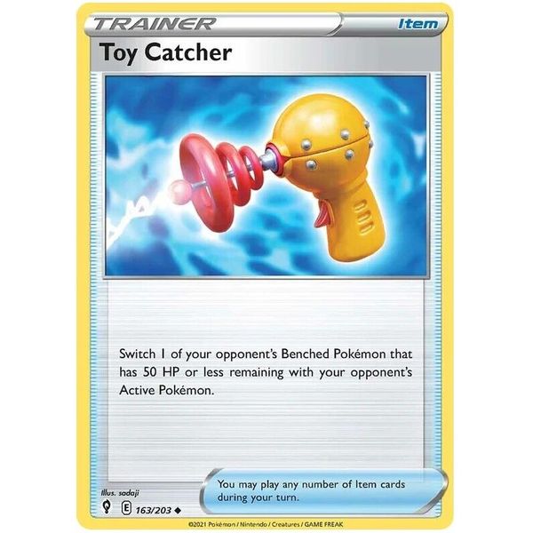 Toy Catcher Pokemon TCG Trainer Card 163/203