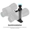 ARNARKOK Binocular Tripod Mount 1/4 Inch Threading Mount, Solid Metal Binocular Tripod Adapter, Binocular Accessories