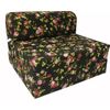 Full Sleeper Chair Folding Foam Beds, Bedding Sofa, Couch 6x48x72 Rose Black