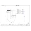 McAlpine Swivel P Trap - SA10