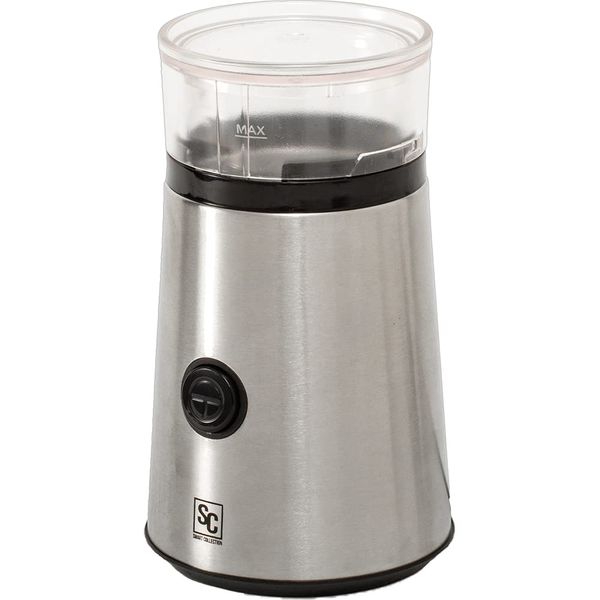 Iris Plaza PECM-D150 Electric Coffee Grinder, Black