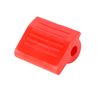 F FIERCE CYCLE 2pcs Universal Red Motorcycle Gear Shift Shifter Protector Cover