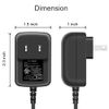 Fit for Skull Shaver Power Cord for Pitbull Silver Gold Platinum Pro UL Listed Charger Fit for Butterfly Kiss Clippers Adapter Replacement
