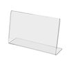 7"W x 5"H Sign Holder Side Load Slant Back Advertisement Table Tent