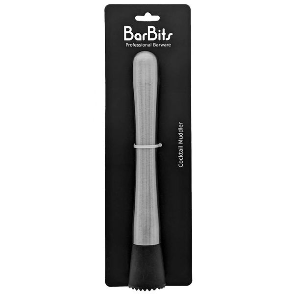 BarBits Cocktail Muddler 20.5cm - (Stainless Steel)