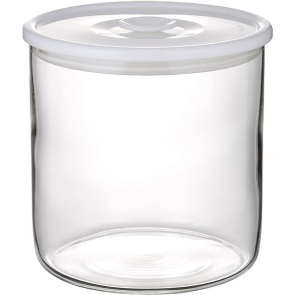 iwaki T713MP-W Heat-resistant Glass Airtight Container, White, 33.5 fl oz (950 ml), Sealed Pack & Range (Wide), Pickles, Pickles