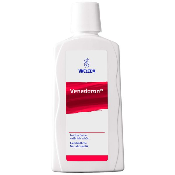 WELEDA Bio Venadoron – erfrischende Naturkosmetik Beinlotion zur Pflege beanspruchter Beine. Fördert die Mikrozirkulation und belebt spürbar müde und schwere Beine (1 x 200 ml)