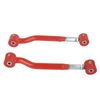 Red Adjustable Rear Upper Control Arms & Rear Track Bar For 2000-2006 GM SUV