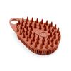 Scrub-dub™ - Premium Antimicrobial Scalp and Body Scrubber | Face Exfoliator and Scalp Scrubber for Dandruff | Loofah and Exfoliating Washcloth Replacement | Made in The USA | Sedona Red