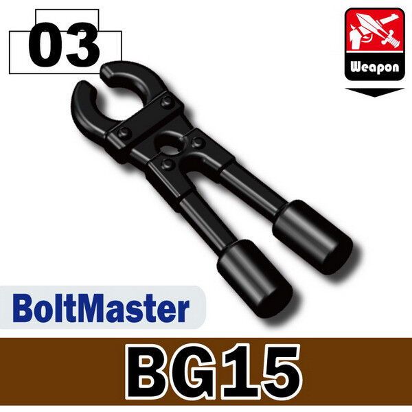 BG15 Toy Tactical SWAT bolt cutters compatible with toy brick minifigures