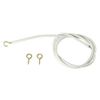Daytime Edison Curtain Rod 180 cm Z – 72 White