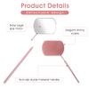 Molain Lash Extension Mirror 1 Piece Golden Color Square Eyelash Lift Tint DIY Practic Applicator Supply View Eye Accessories Mouth Examination Tool
