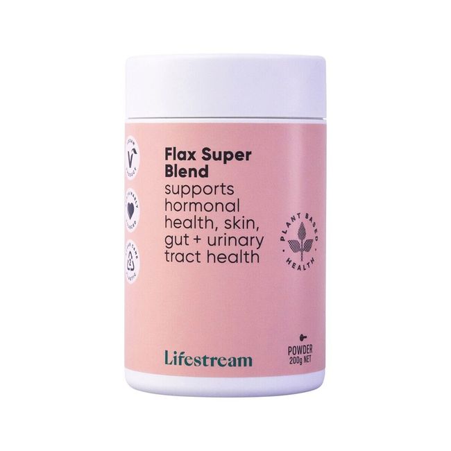 New Lifestream Flax Super Blend Powder 200g Life Stream