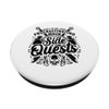 Procrastinating Side Quests Role Playing Game Funny RPG PopSockets Swappable PopGrip