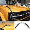 12PCS Front Hood Hinge Door Handle Tail Gate Hinge Kit Cover For Ford Bronco 