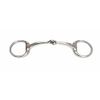 Shires Small Ring Curved Mouth Eggbutt-Stainless steel 5"