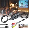 RCA to HDMI Converter Compatible VCR,DVD,VHS Analog Composite to HDMI Adapter