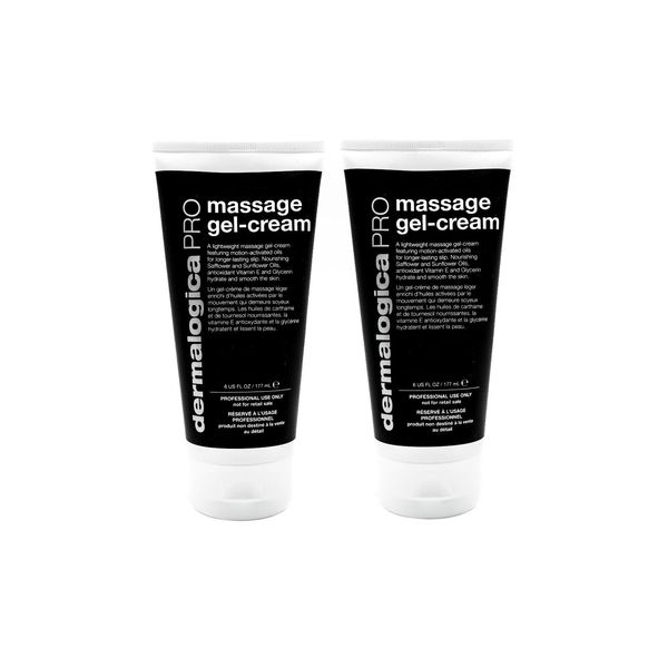 Dermalogica Massage Gel-Cream  ( 6 fl oz/177 mL ) *NEW /  AUTH / NO BOX / 2 PACK