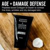RUGGED & DAPPER Unscented Men's Face Moisturizer - Premium Anti-Aging Cream for Dry Skin, Hydrating Lotion, 4 Fl Oz
