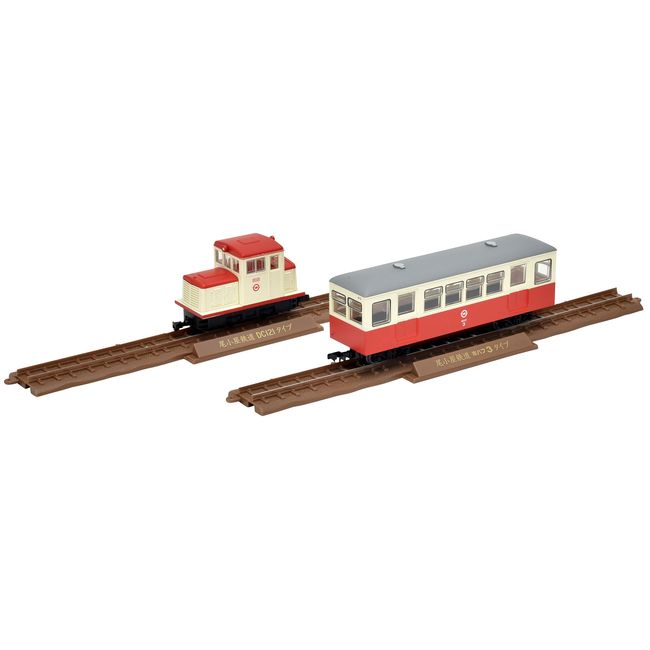 Tomytec Railway Collection 315520 Narrow Gauge 80 Memory Tail Railway DC121 Type + Hohafu 3 Type 2 Car Set Diorama Supplies