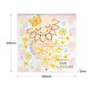 CL95673 Mon 2025 Calendar Wall Hanging Square Close Pin