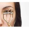 Beter - Gold Eyelash Curler with Silicone Pads, Professional Eyelash Curler, Includes 5 Replacement Bands, high-Strength Steel, Eye Make-up