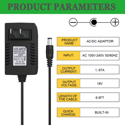 30W Power Adapter Cord Replacement for Alexa Echo Show 8, Alexa Echo Show 2nd Gen, Echo 3rd Gen, Echo Plus 2nd Gen and Echo Show 10 (3rd Gen)