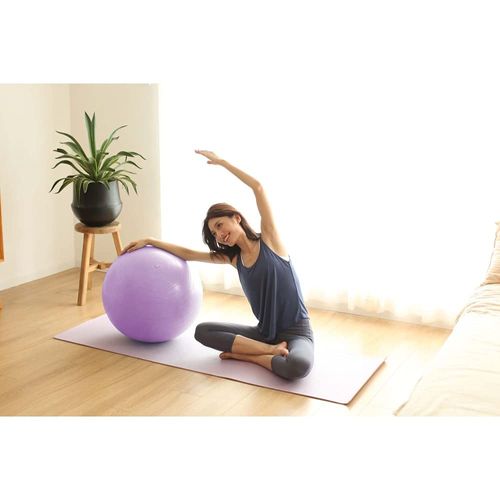 Cornan Original SOUTHERNPORT Non-Burst Fitness Ball, 55cm, Light Purple