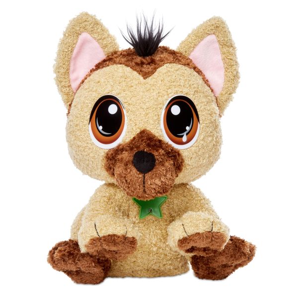 Little Tikes Rescue Tales Adoptable German Shepherd Interactive Plush Pet Toy, Multicolor