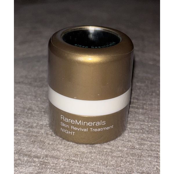 Bare Escentuals Rare Minerals Night Skin Revival Treatment Medium NWOB .5OZ Seal