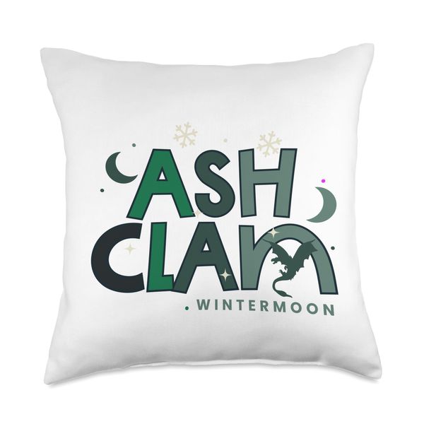 Ash Clan Throw Pillow