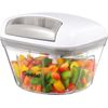 Manual Food Processor Vegetable Chopper Hand Pull Salsa Maker Cutter Chopper 2cu