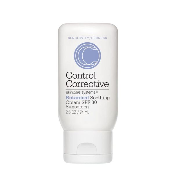 CONTROL CORRECTIVE Botanical Soothing Cream Spf 30, 2.5 Oz - Moisturizers, For Sensitive Skin, Calms The Skin & Protects, Wheat Germ Oil, Vitamin E, Honey & Humectants, Restores Skin Balance, Rosacea