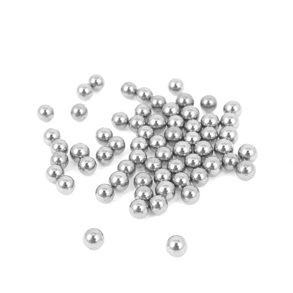 sourcing map Bicycle Wheel Bearing Steel Balls Spare Parts 3mm Diameter 60 Pcs