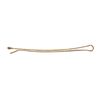 Baronesse 5cm gold-glatt, 12Stück, gold, 5 cm, glatt