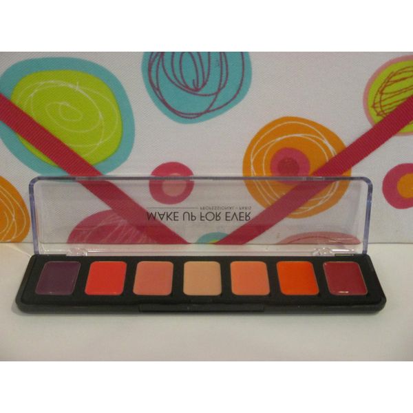 MAKE UP FOR EVER ~ ROUGE ARTIST 7 LIPSTICK PALETTE ~ # 2 ~ FULL SIZE UNBOXED