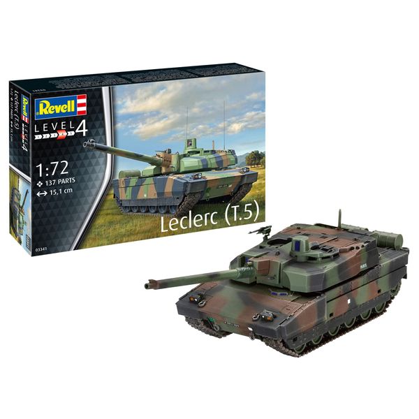 Revell 03341 Leclerc (T.5) 1:72 Scale Unbuilt/Unpainted Plastic Model Kit