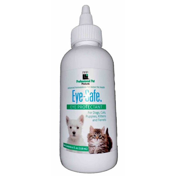 Professional Pet Products Eye-Safe Dog & Cat Eye Protectant, 4-oz bottle