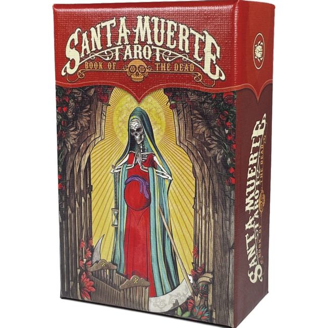 Tarot Cards, 78 Cards, Miniature Tarot Divination [Santa Muerte Tarot Mini] Japanese Instruction Manual Included