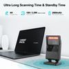 OBZ 2D QR Bluetooth Wireless Barcode Scanner Hands-Free Omnidirectional Desktop Barcode Scanner, Bluetooth & 2.4G & USB Wireless Barcode Reader for Supermarket, Store，POS,PC