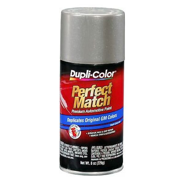 DupliColor Perfect Match Spray Paint GM Pewter Metallic 11 WA382E 8 oz
