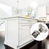 10 PCS Cabinet Hinges 1/2" Overlay Soft Close Face Frame 105° Compact Handware